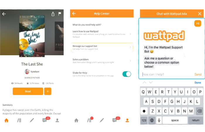 wattpad web