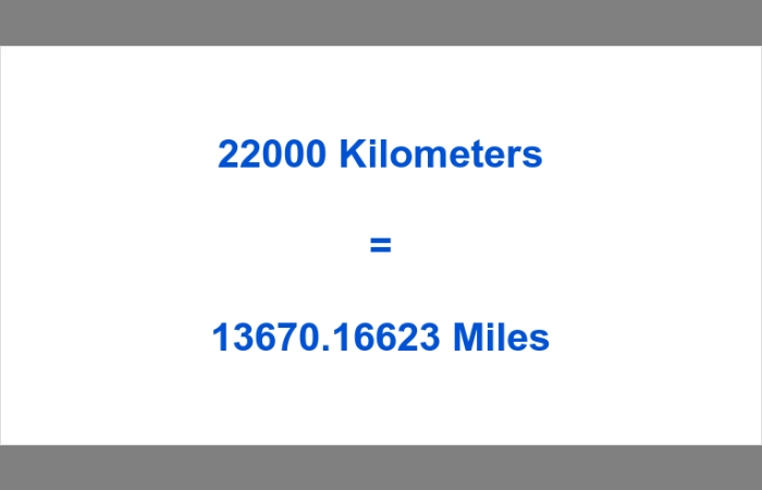 Km to Miles