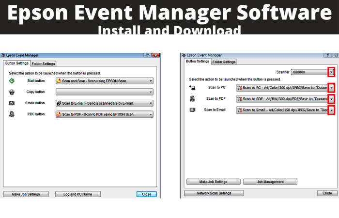 How to Install Epson Event Manager?