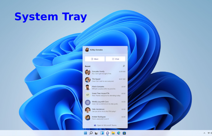 System Tray