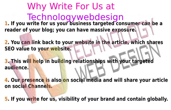 Why Write For Us at Technologywebdesign – Lead Management Write For Us