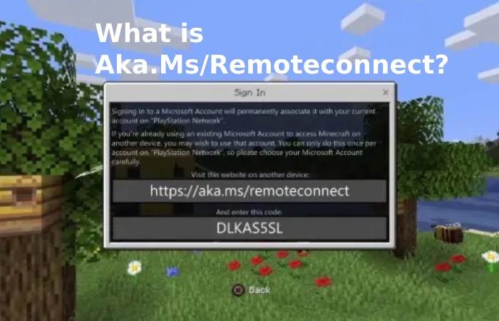 What is Aka.Ms/Remoteconnect?