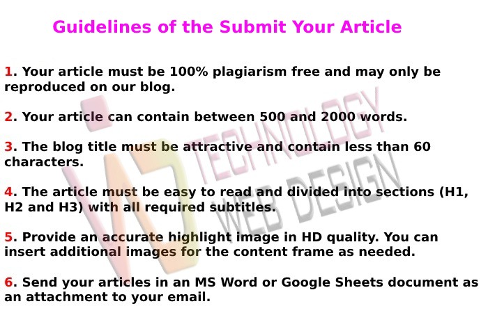 Guidelines of the Submit Your Article - Web Conferencing Write For Us