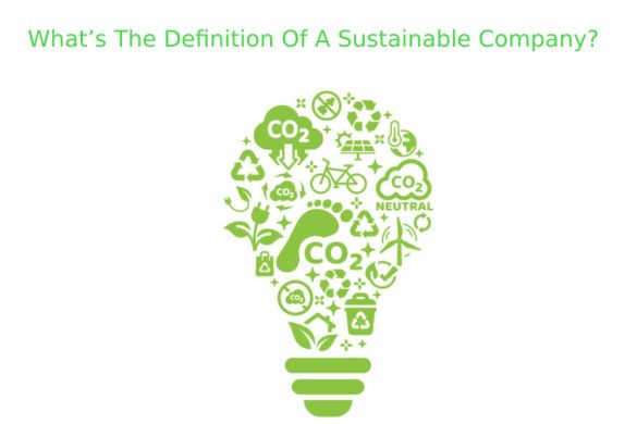 What’s The Definition Of A Sustainable Company?