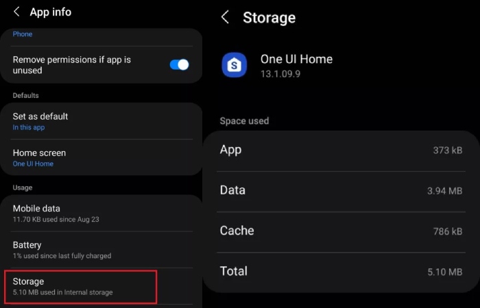 One UI Home