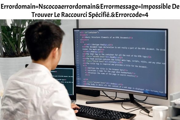 errordomain=nscocoaerrordomain&Errormessage=Impossible De Trouver Le Raccourci Spécifié.&Errorcode=4