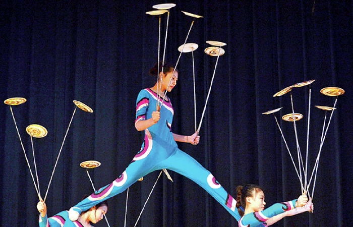 Chinese Acrobatics & Shanghai Evening Bus Tour: An Unforgettable Nighttime Adventure