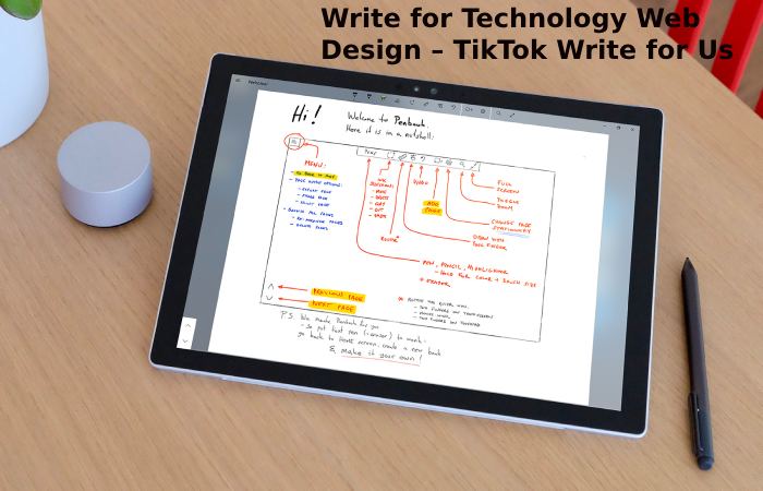Write for Technology Web Design – TikTok Write for Us