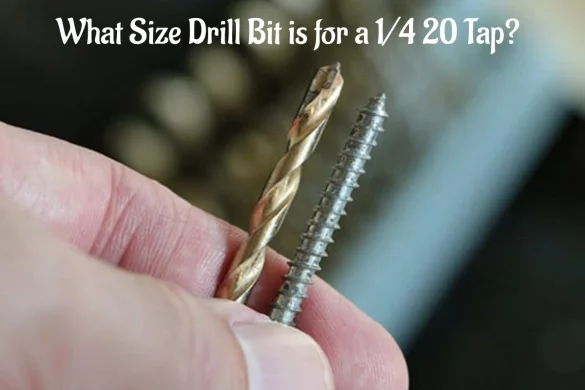 What size drill bit is for a 1/4 20 tap?