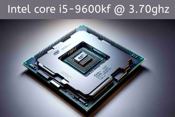 Intel core i5-9600kf @ 3.70ghz