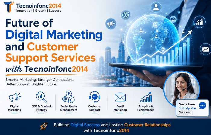 Future of Digital Marketing and Customer Support Services with Tecnoinfonc2014