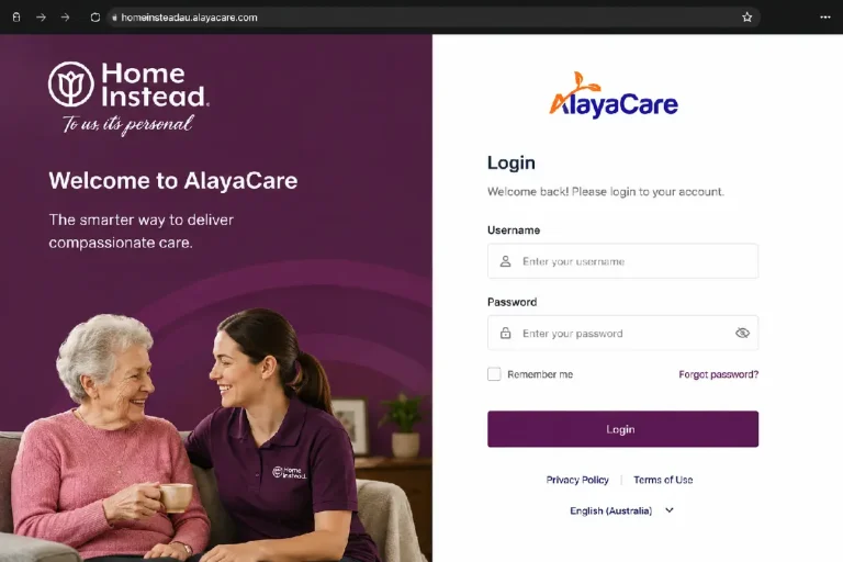homeinsteadau.alayacare.com: Login Steps, Account Access and Key Features