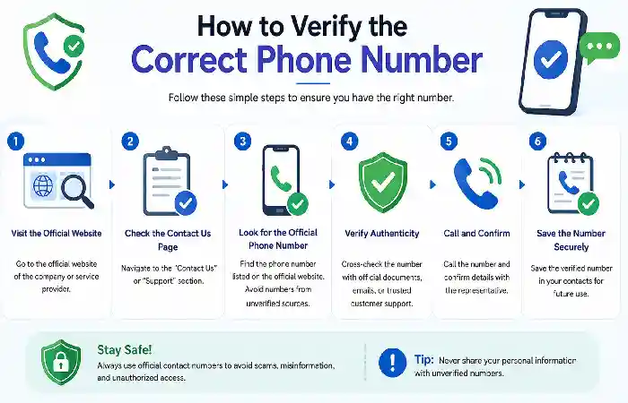 how to correct phone numbers