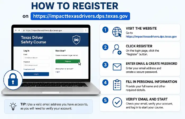 how to register of driver