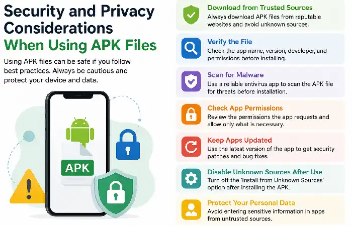 security and privacy apk files