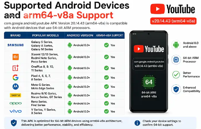 supported android devices