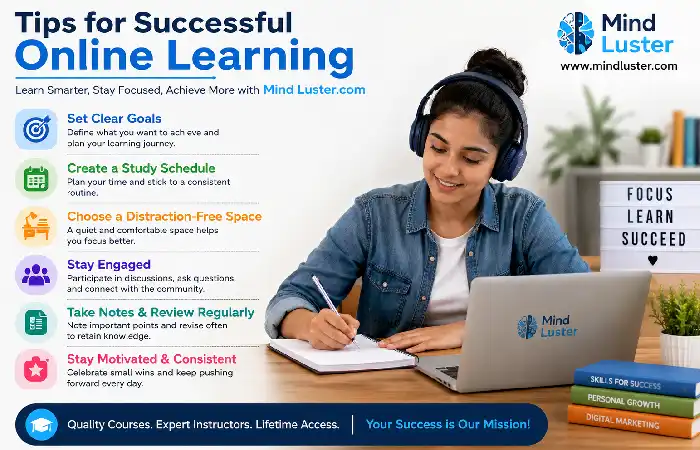 tips for sucecessful online learning
