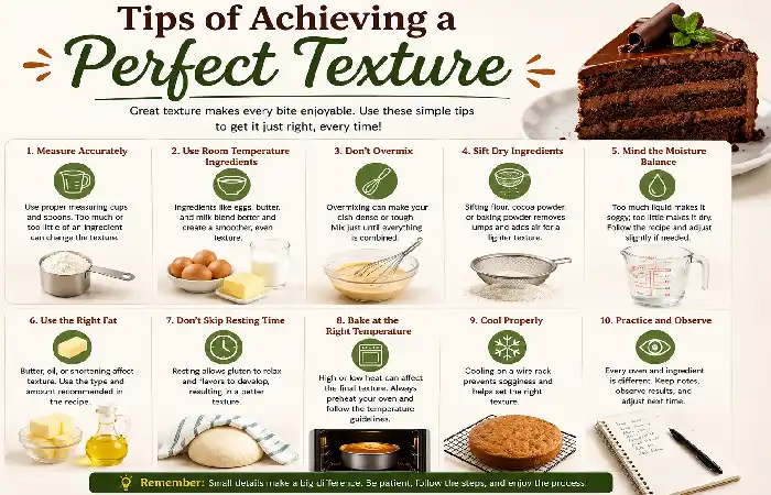 tips of achieving a perfect texture